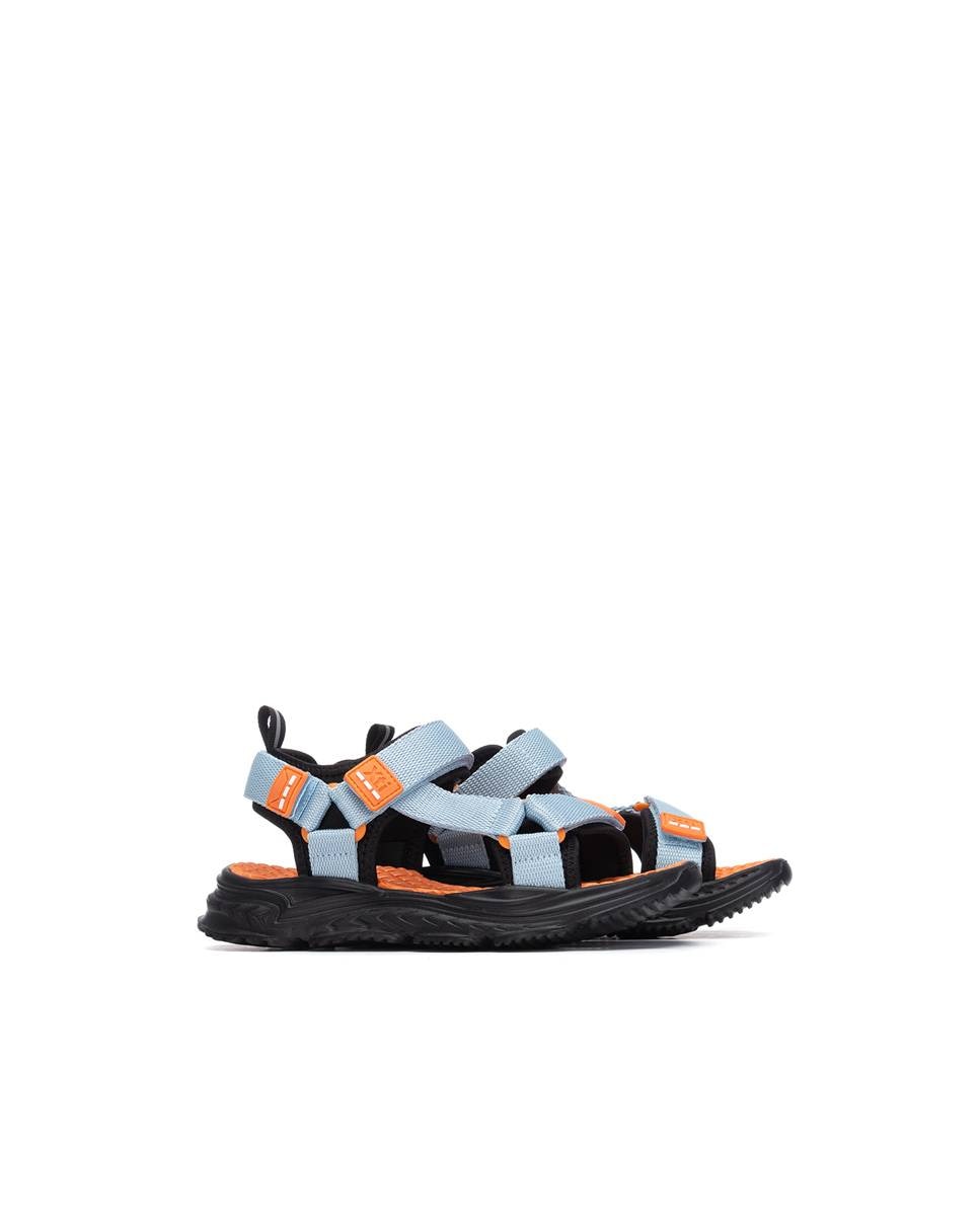 Sandálias Desportivas com Velcro Infantil Xti Azul / Preto-4