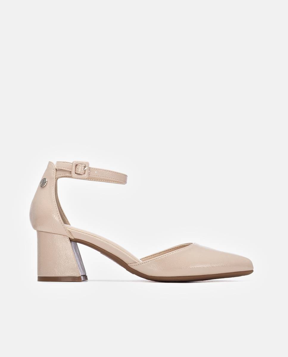 Imagem 0 de Sapatos de Salto com Pulseira de Fivela no Tornozelo