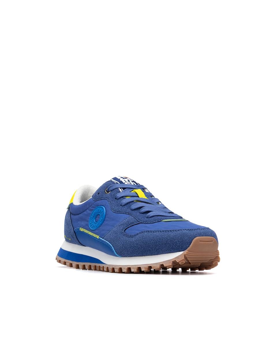 Sapatilhas com Cordões Azul / Amarelo-2