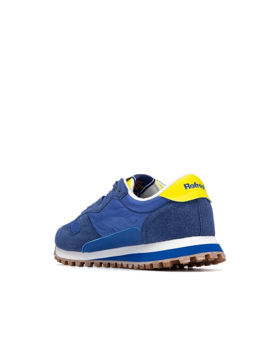 Sapatilhas com Cordões Azul / Amarelo-3