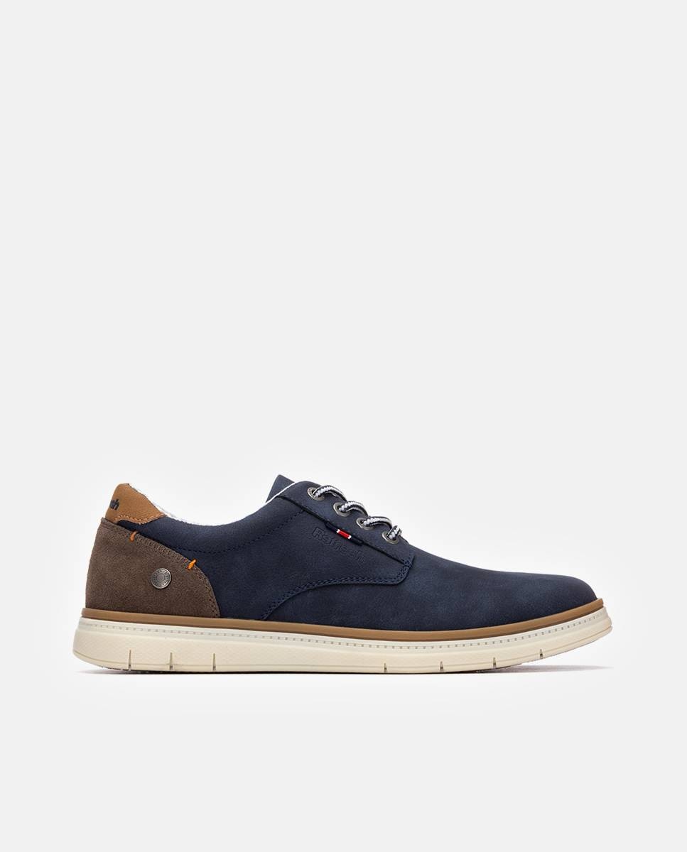 Sapatos de Cordões Azul-marinho-1