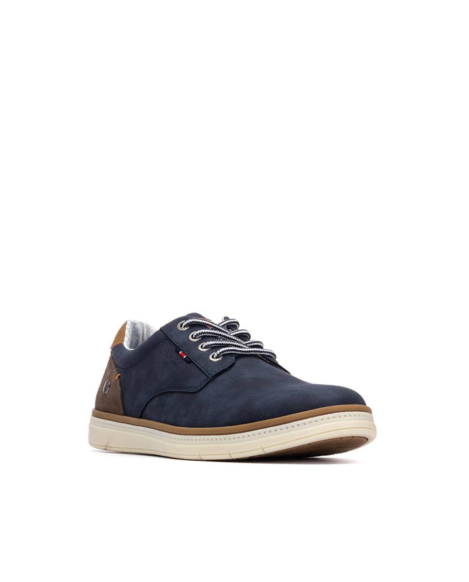 Sapatos de Cordões Azul-marinho-2