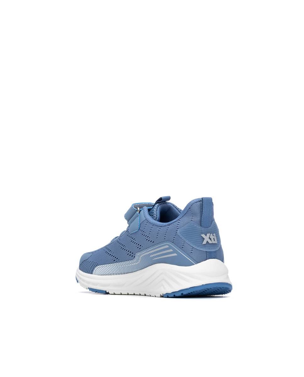 Sapatilhas de Lona Infantil com Atacadores Xti Azul-3