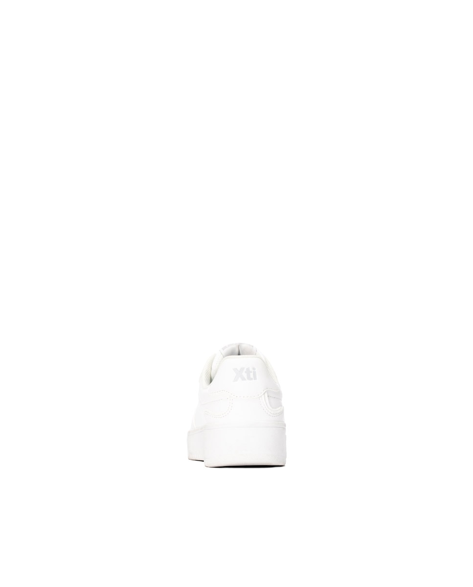 Sapatilha Infantil com Atacadores Branco-5