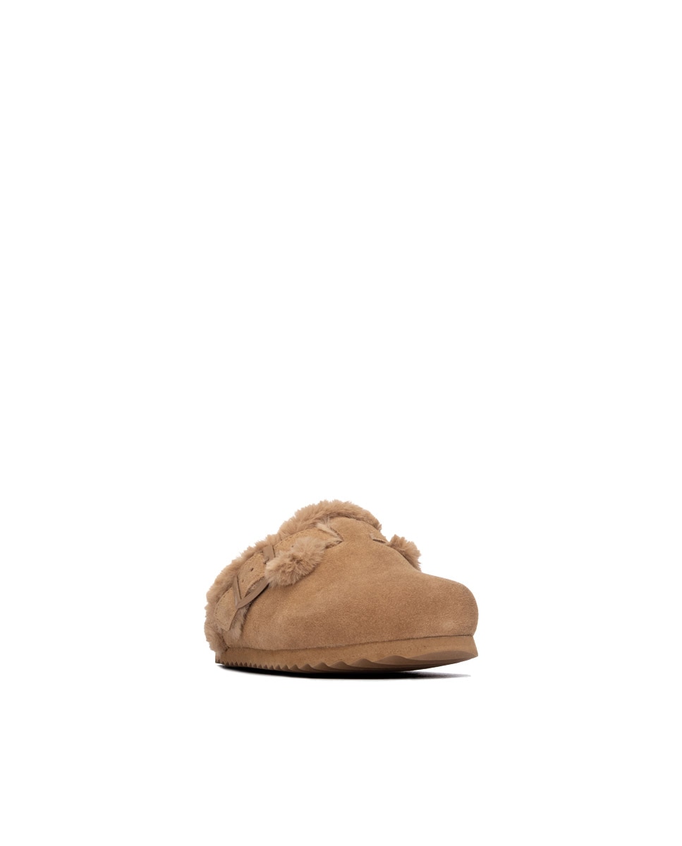 Socas Infantil de Pele com Pelo Xti Camel-2