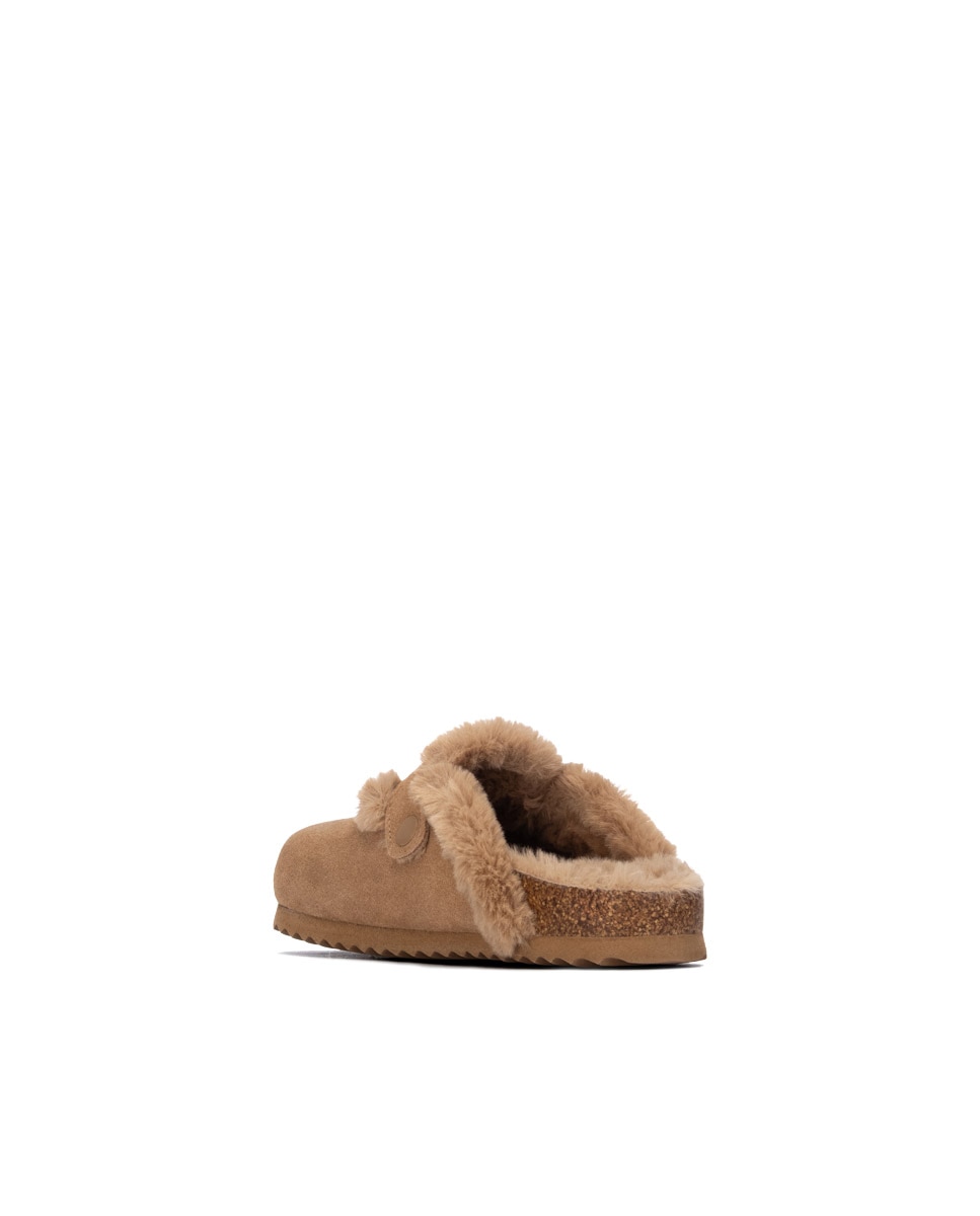 Socas Infantil de Pele com Pelo Xti Camel-3