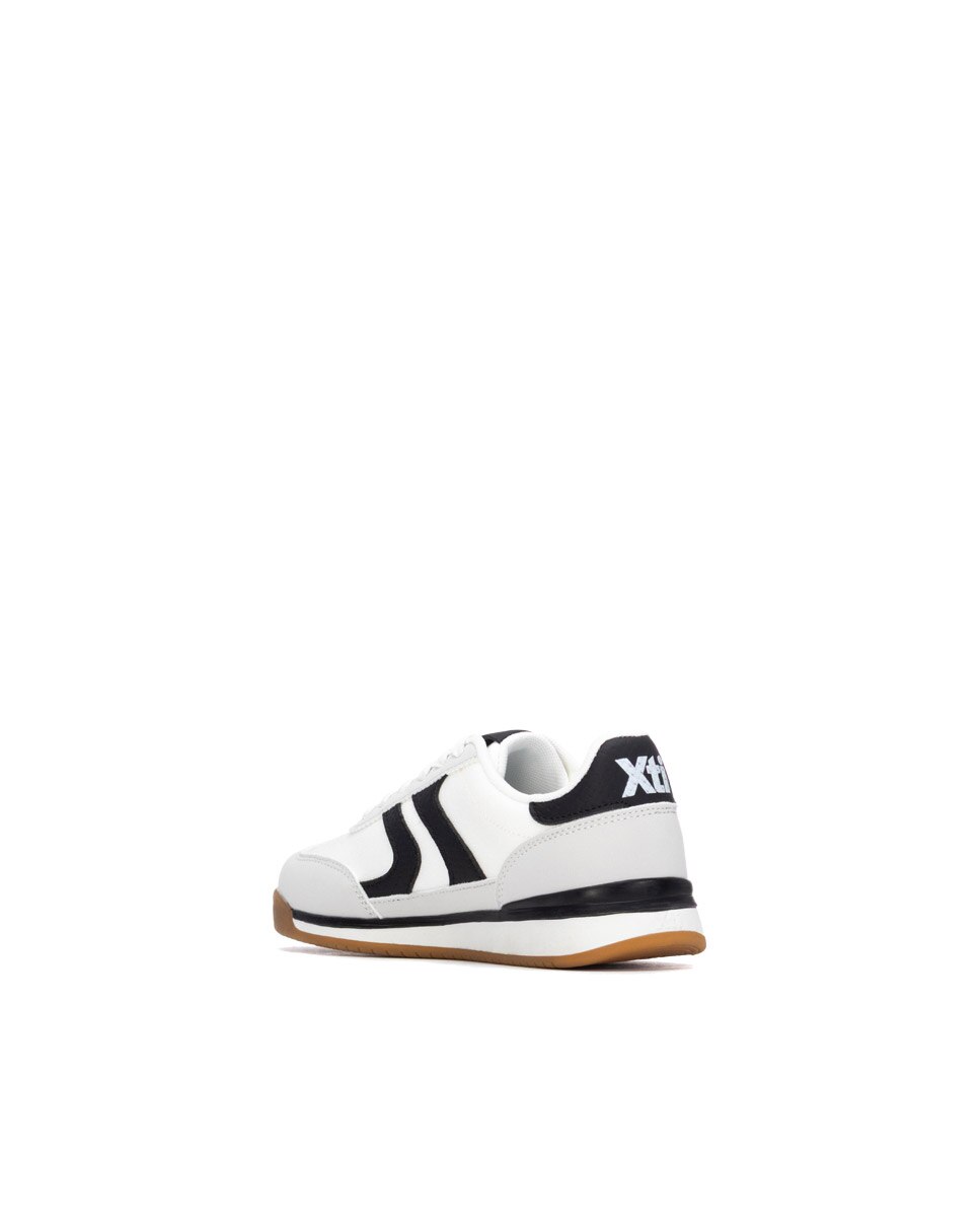 Sapatilha Infantil com Atacadores Branco-3
