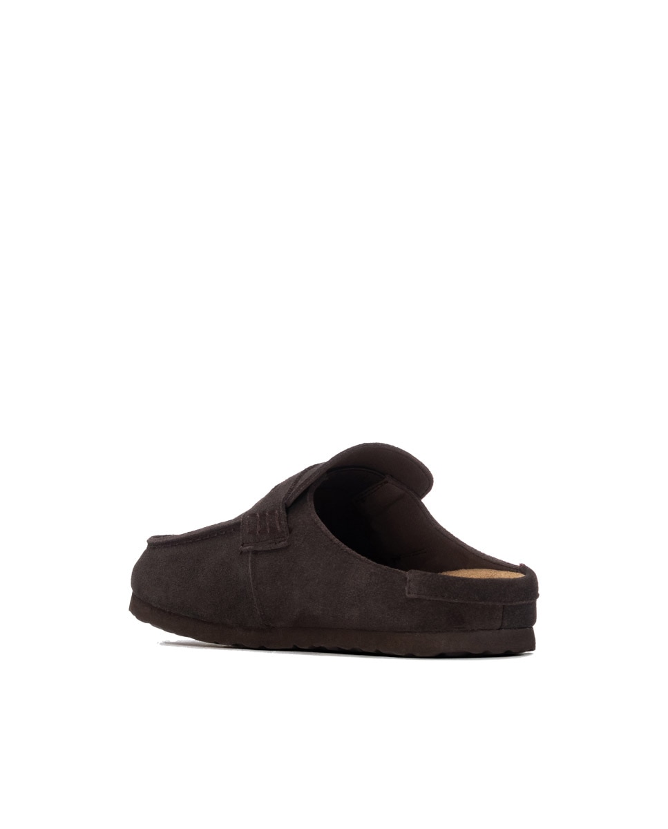 Soca Estilo Mocassim Castanho-3