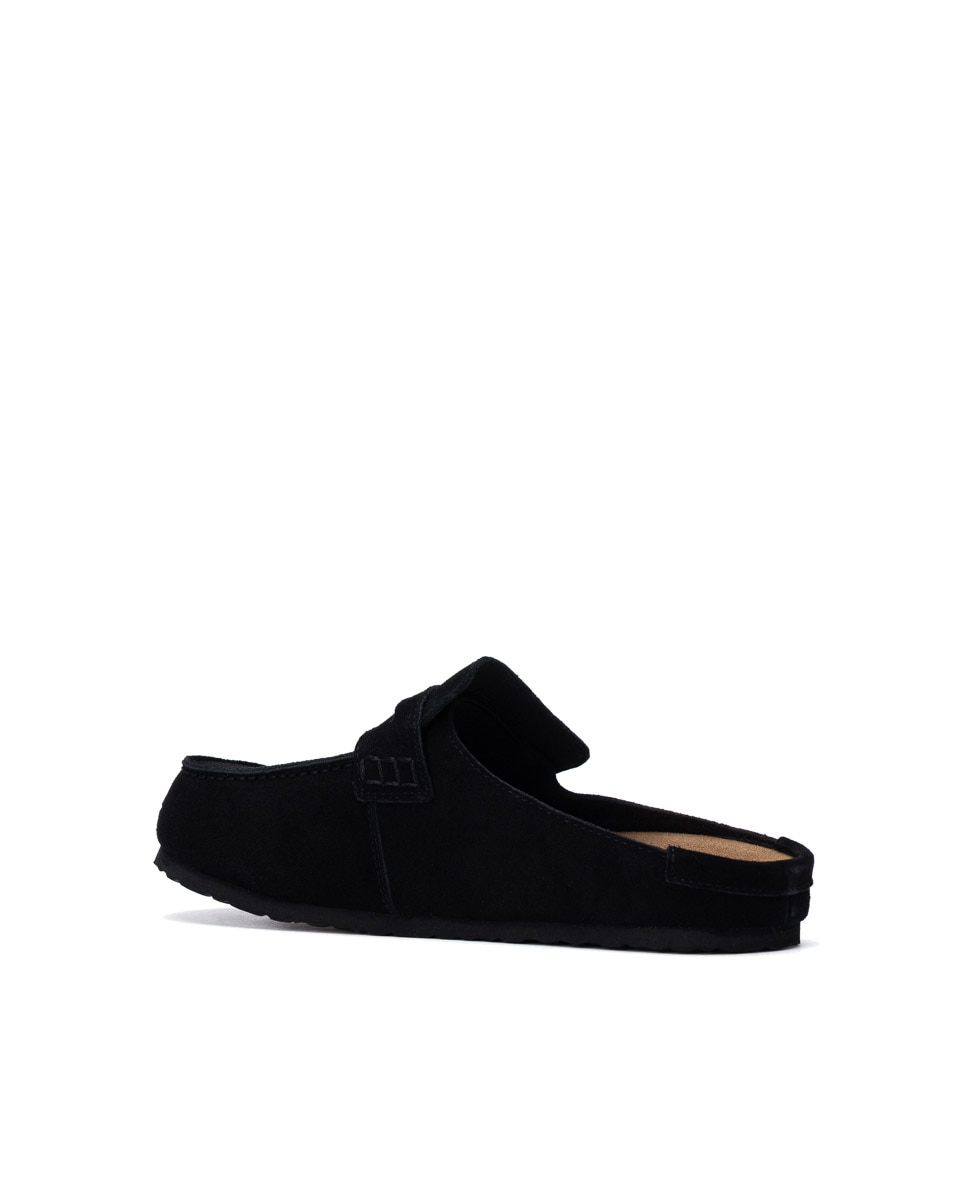 Soca Estilo Mocassins Preto-3