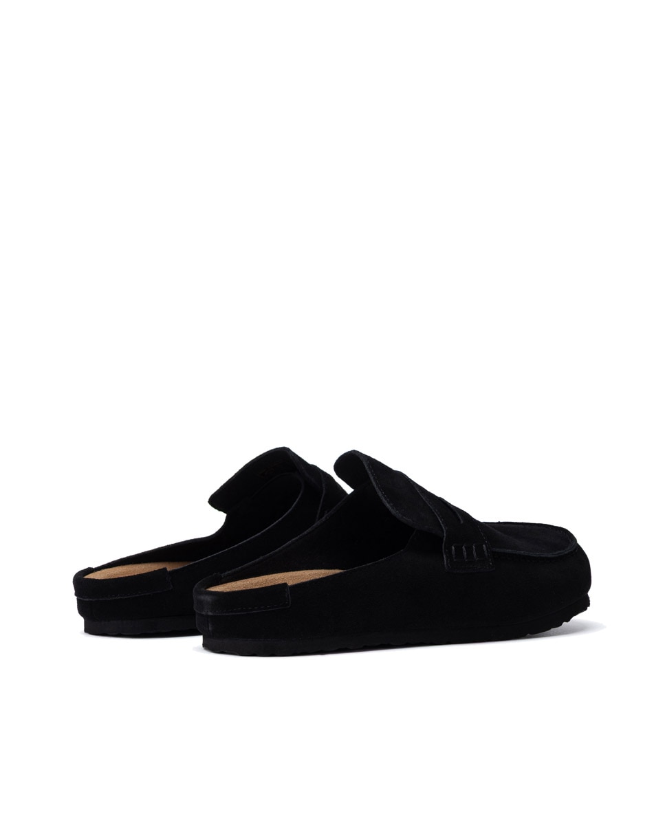 Soca Estilo Mocassins Preto-9