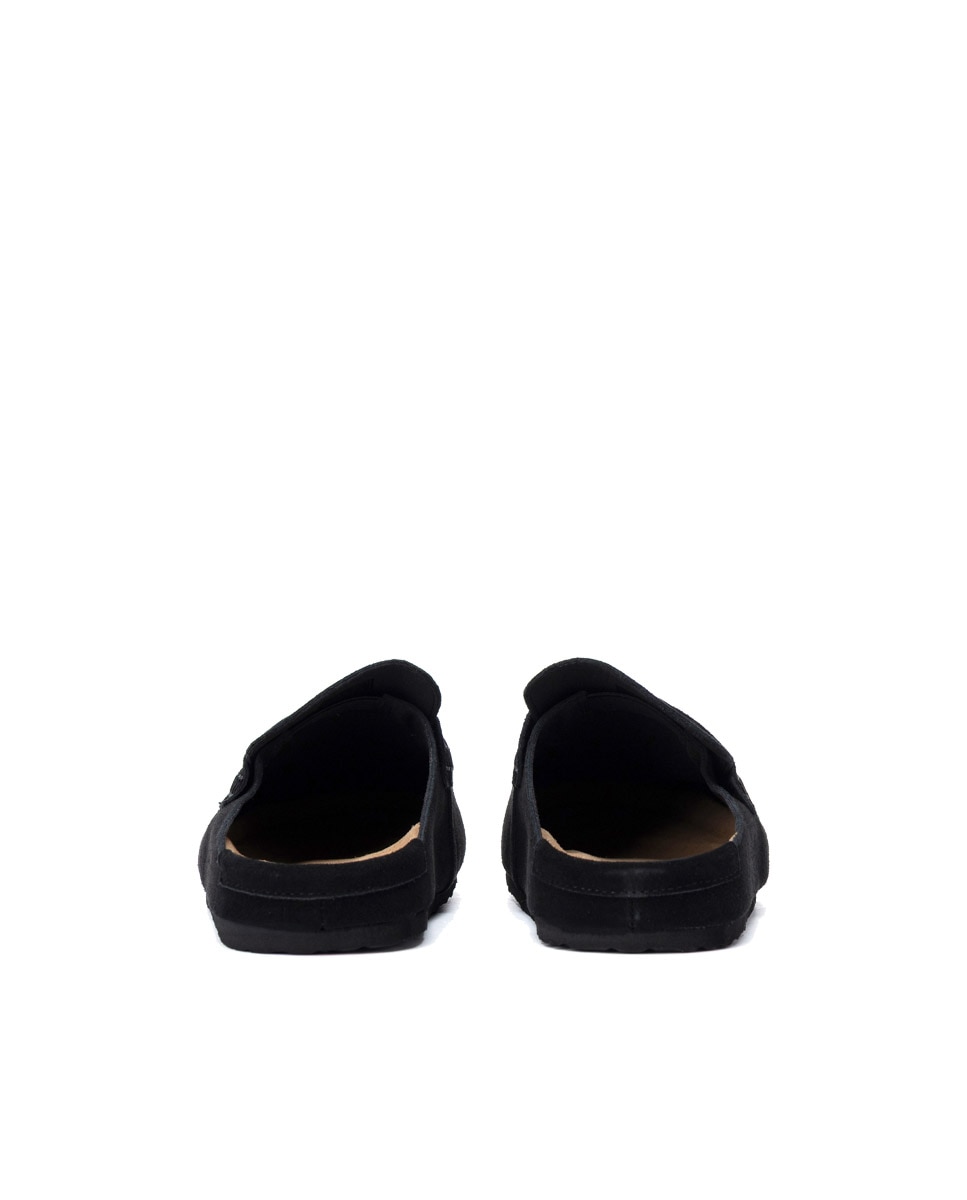 Soca Estilo Mocassins Preto-5