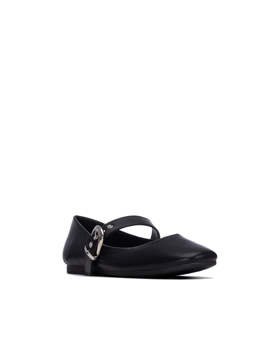 Sabrinas com Fivela Preto-2