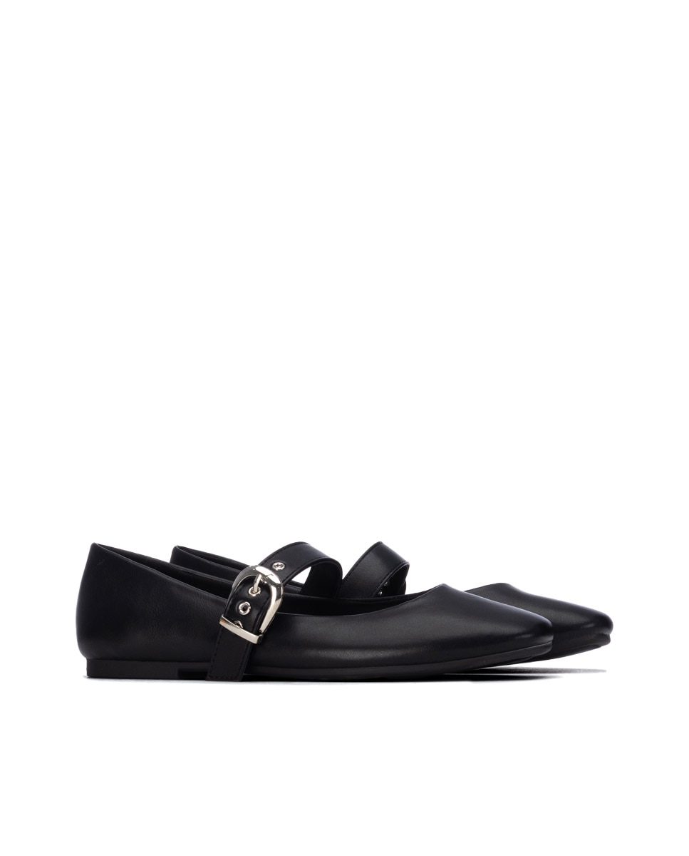 Sabrinas com Fivela Preto-4