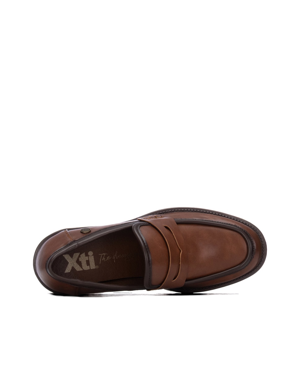 Mocassins de Salto Camel-5