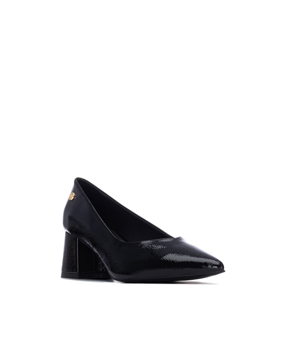Sapatos de Salto Preto-2