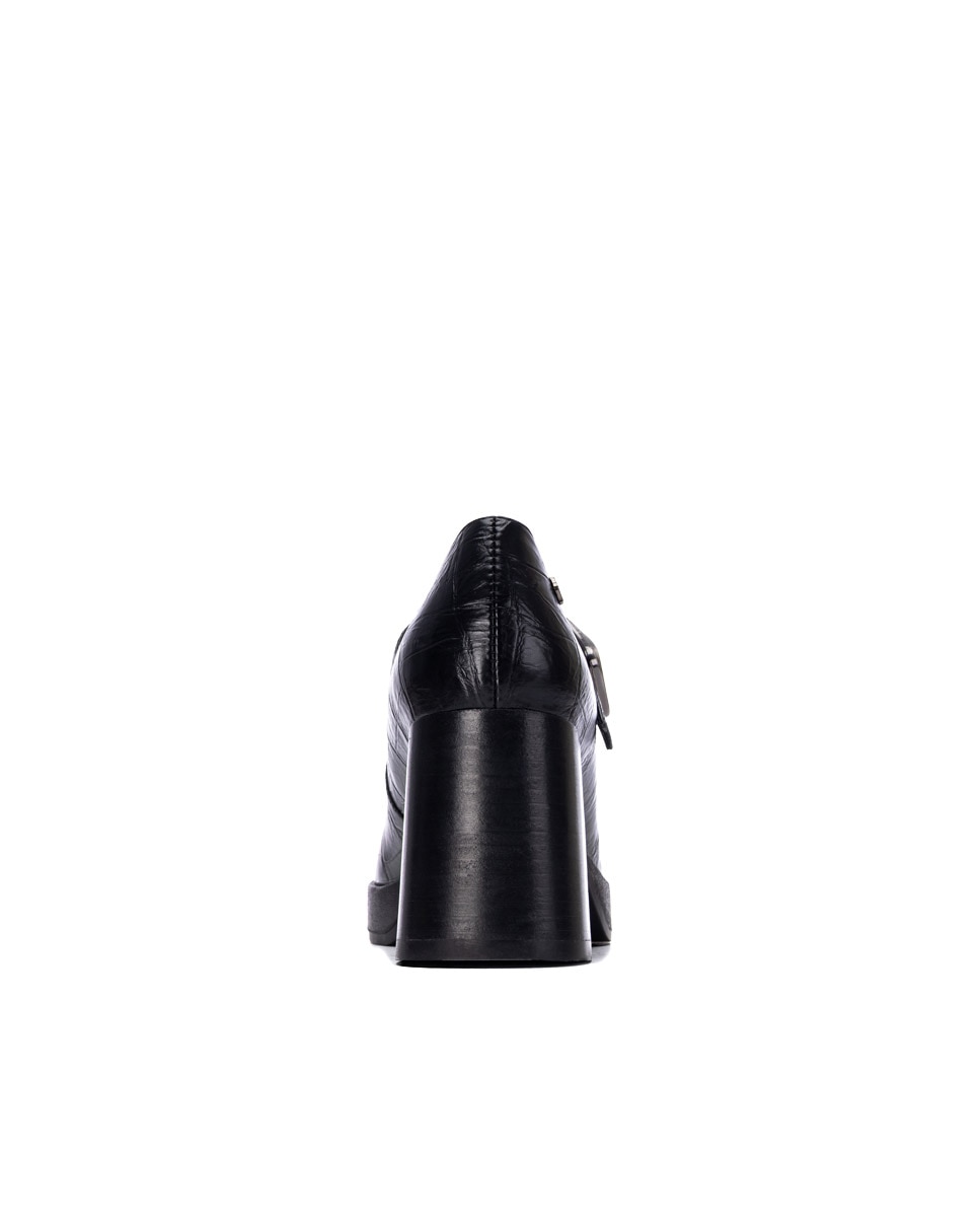 Sapato com Fivela Preto-5