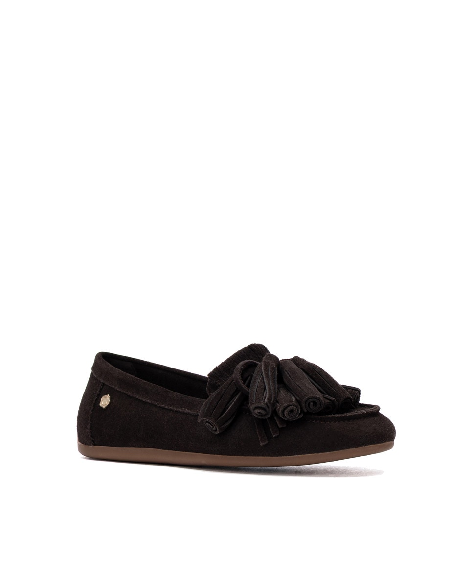 Mocassins de Pele Castanho-2