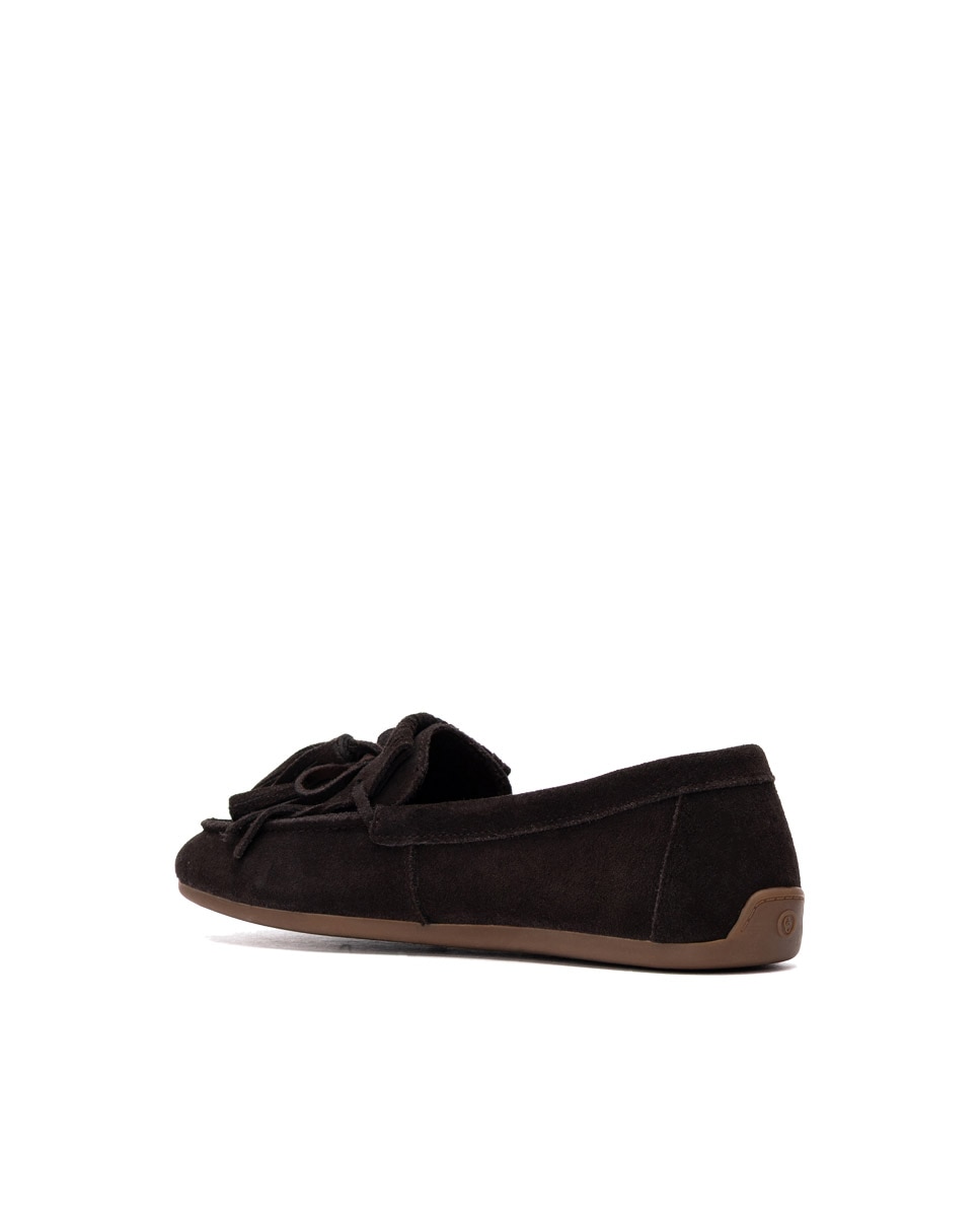 Mocassins de Pele Castanho-3