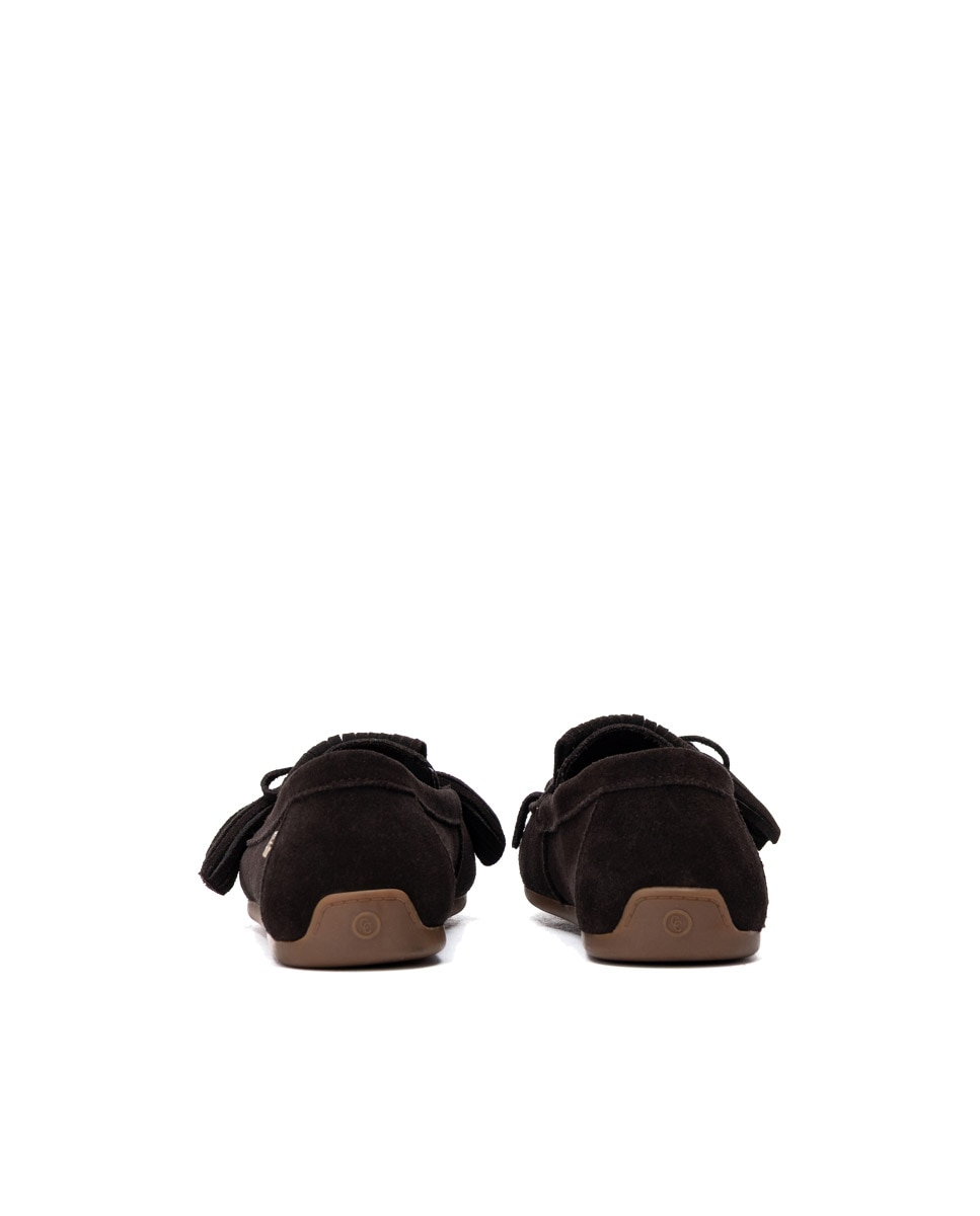 Mocassins de Pele Castanho-5