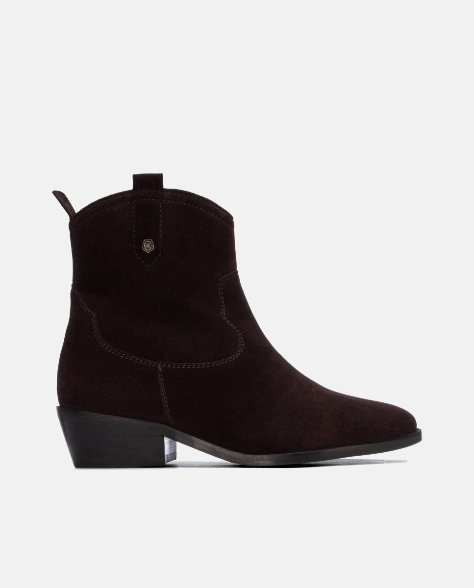 Imagem 0 de Botins de Pele