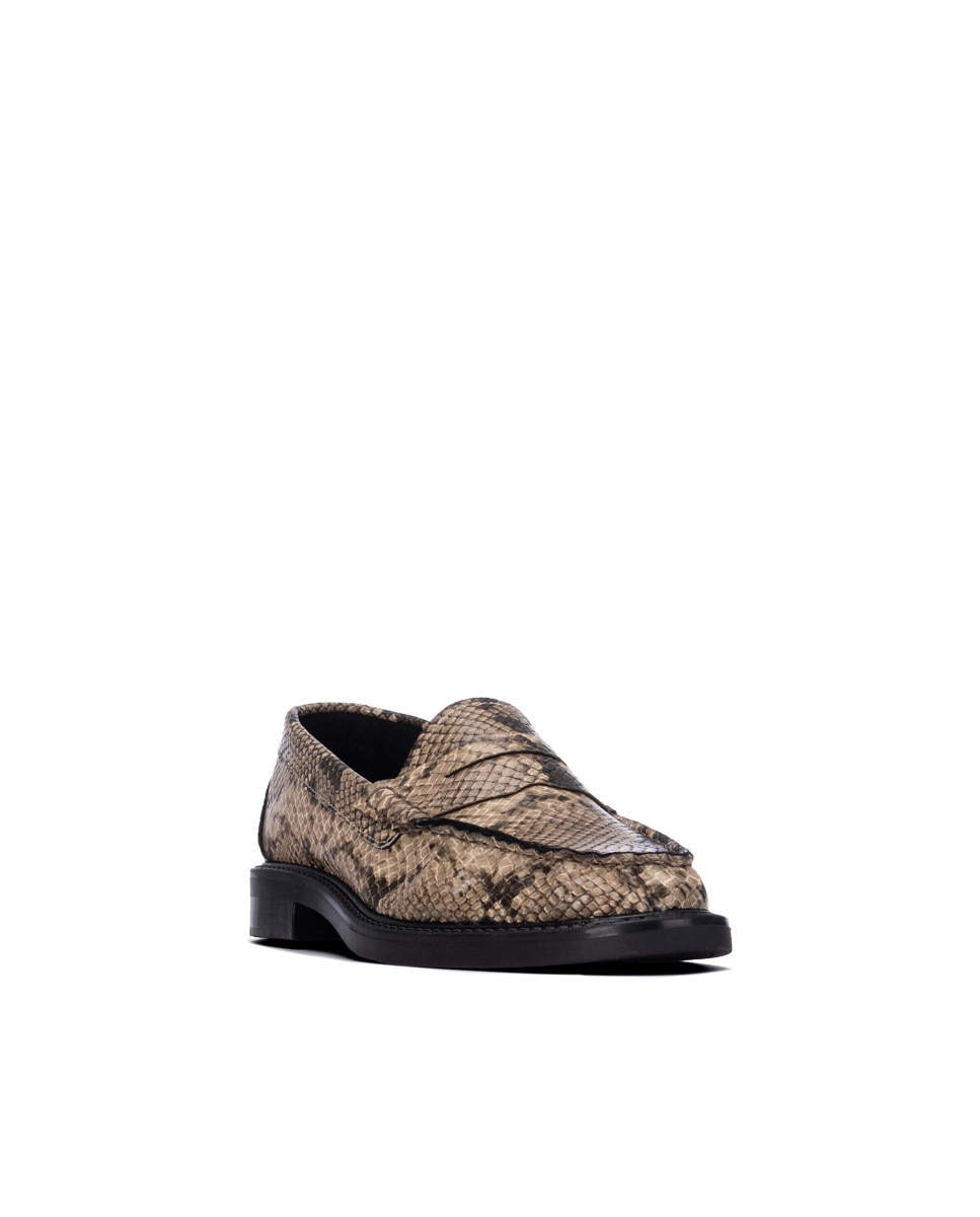 Mocassins Rasos Estampado-3