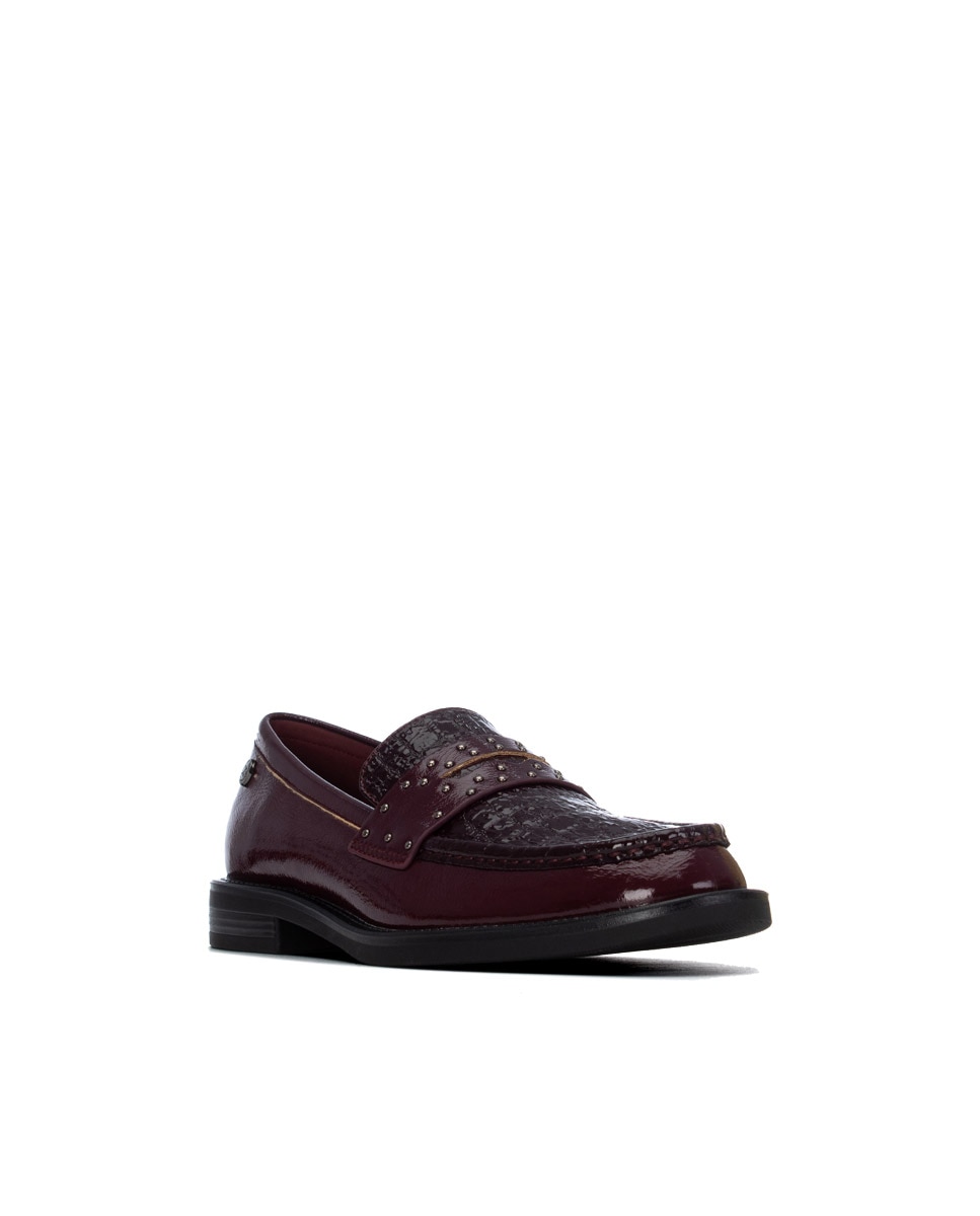Mocassins Rasos Bordeaux-2