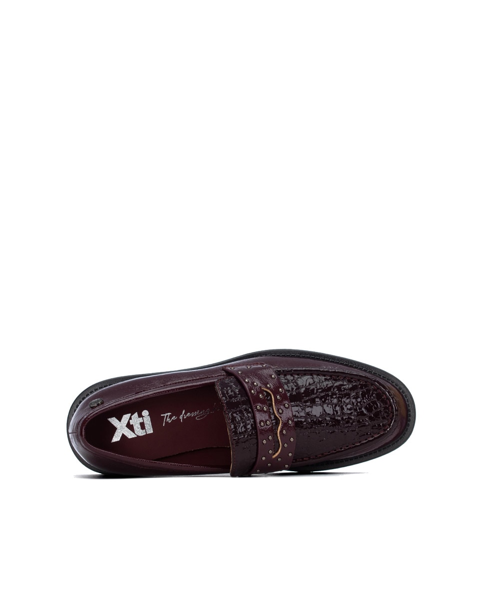 Mocassins Rasos Bordeaux-5