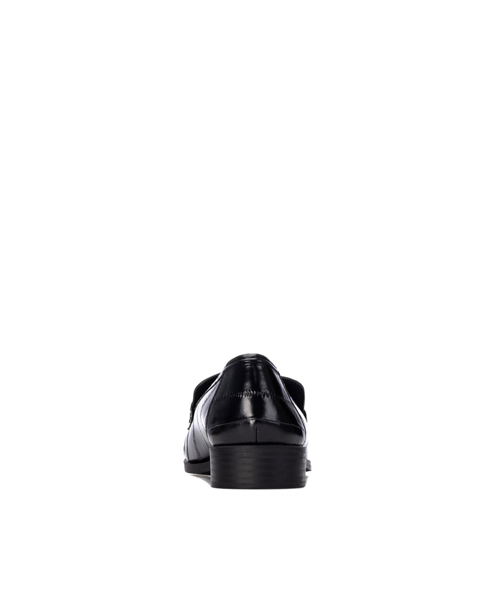 Mocassins Rasos Preto-8