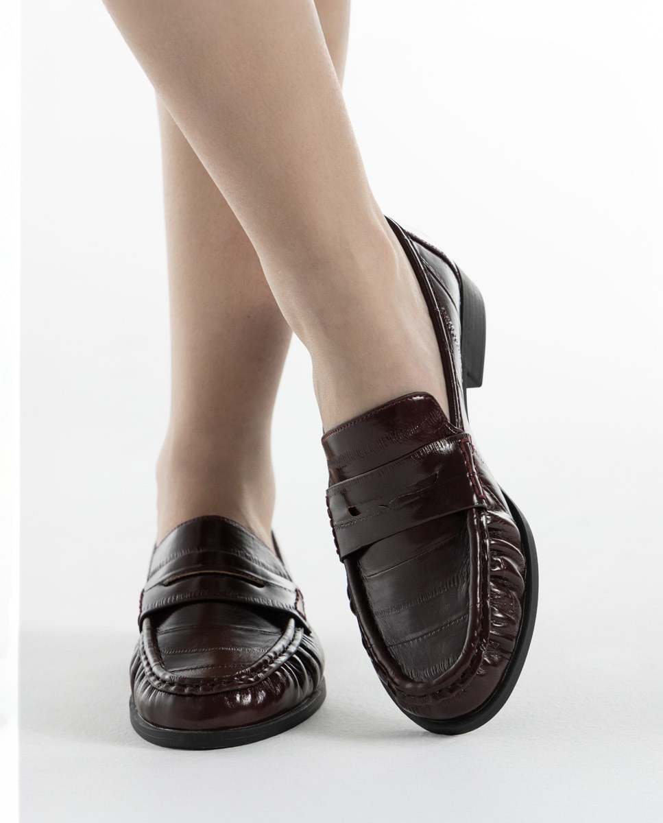 Mocassins Rasos Bordeaux-2