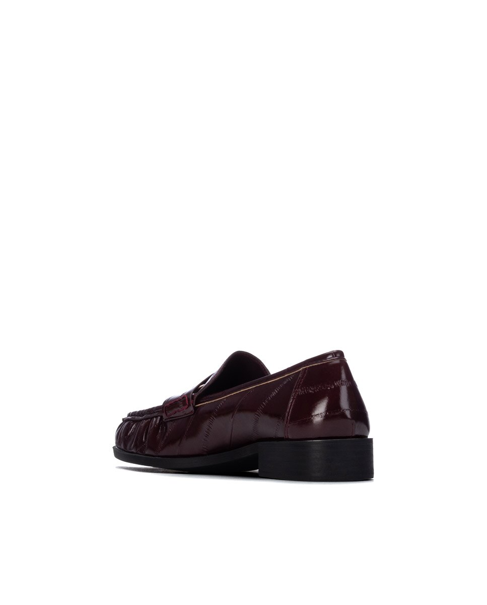 Mocassins Rasos Bordeaux-4