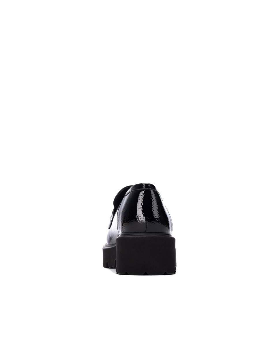Mocassins Rasos Preto-5