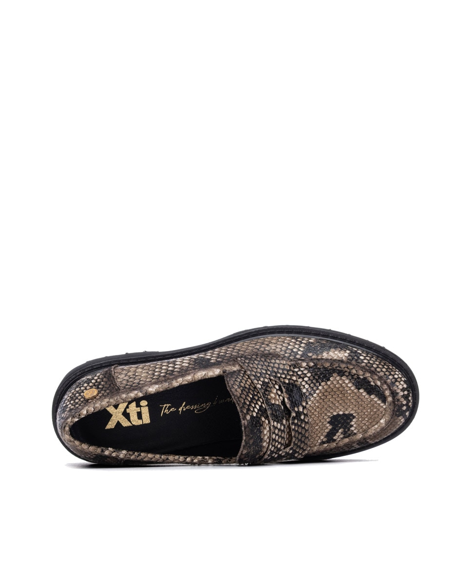 Mocassins Rasos Estampado-5