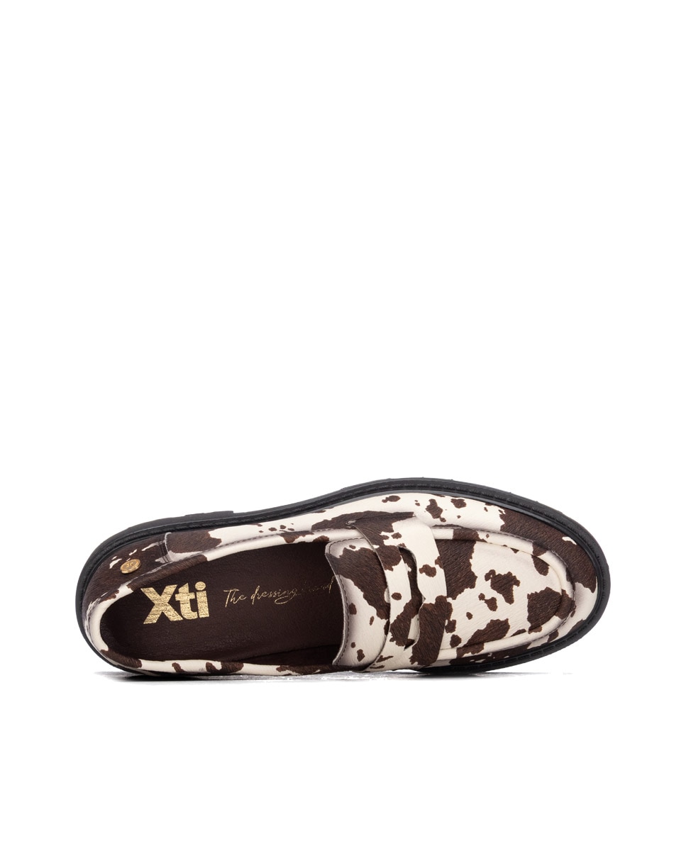 Mocassins Rasos Estampado-8