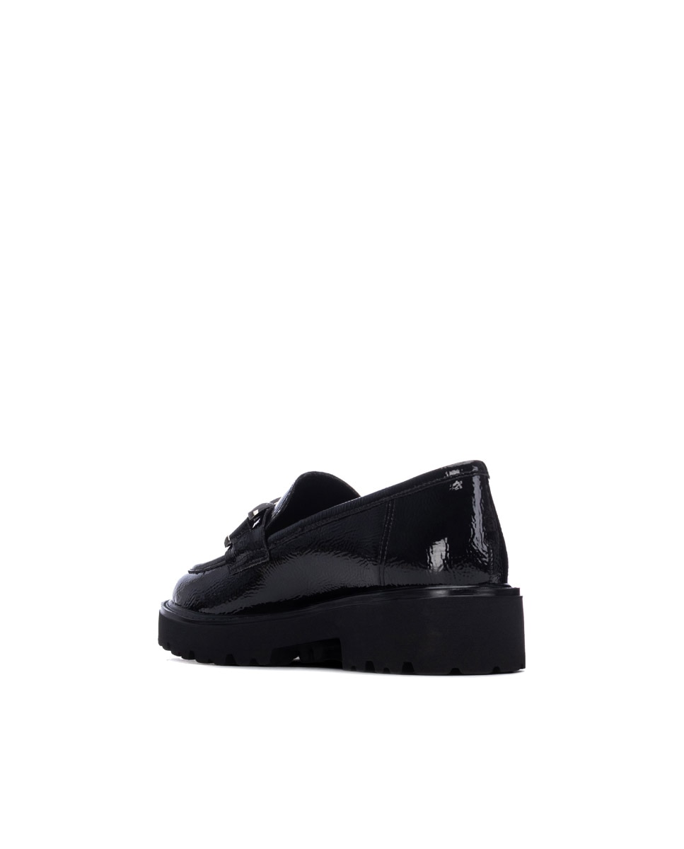 Mocassins Rasos Preto-4