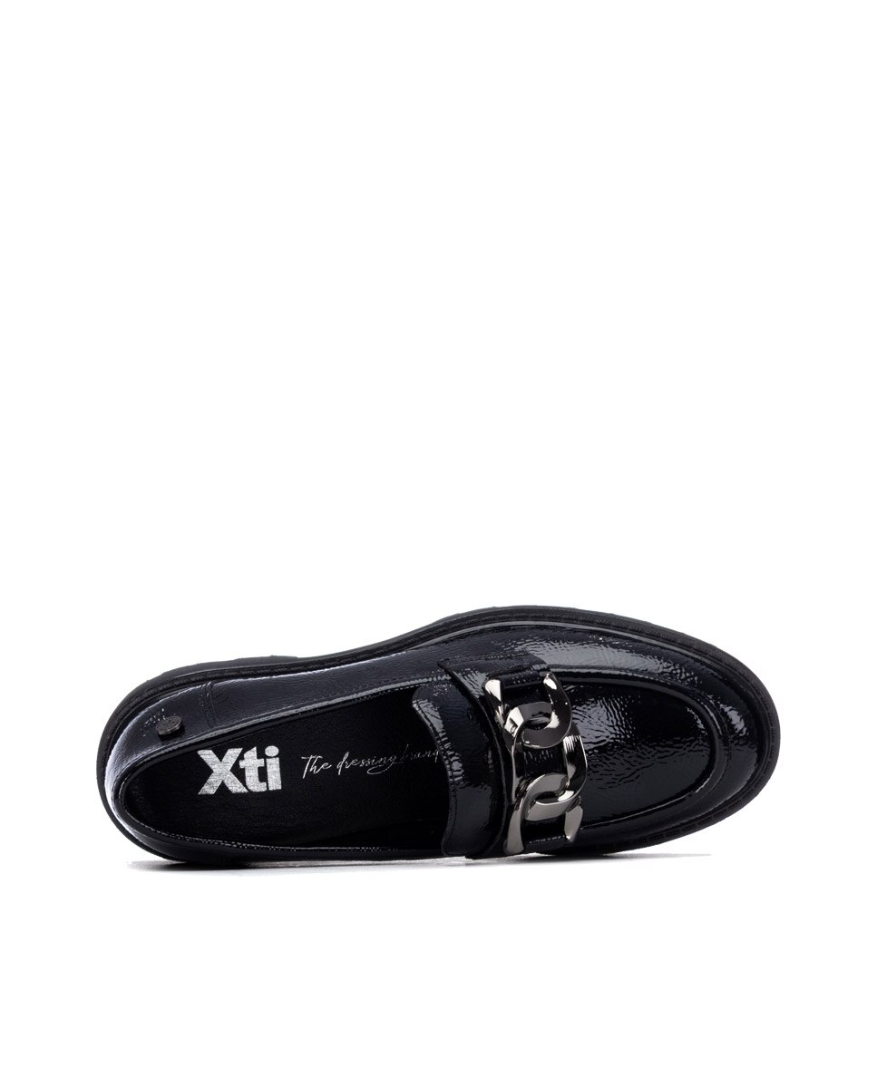 Mocassins Rasos Preto-9