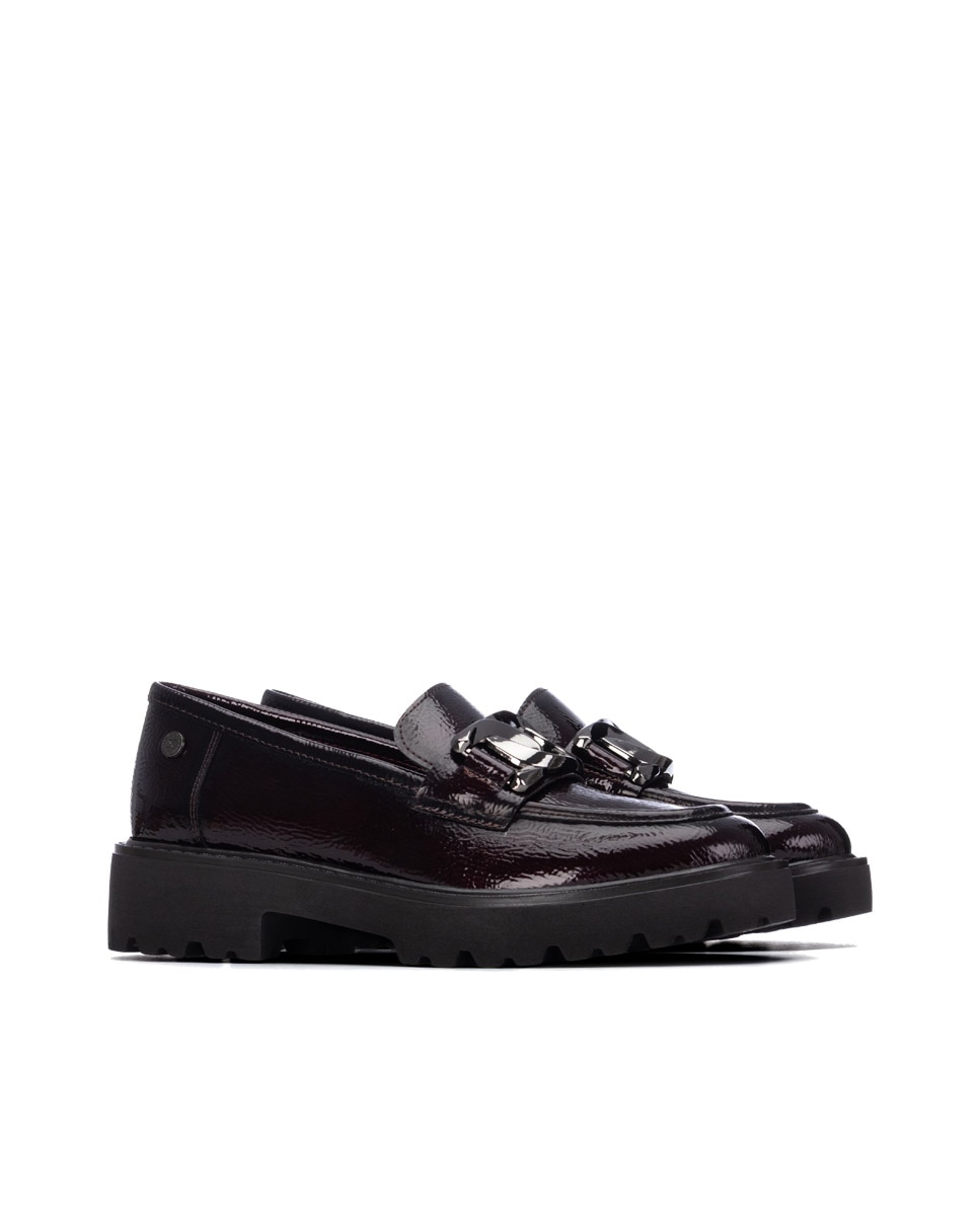 Mocassins Rasos Bordeaux-4