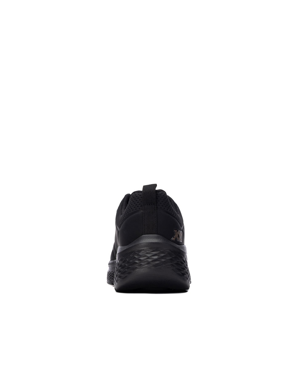 Sapatilha com Atacadores Preto-9