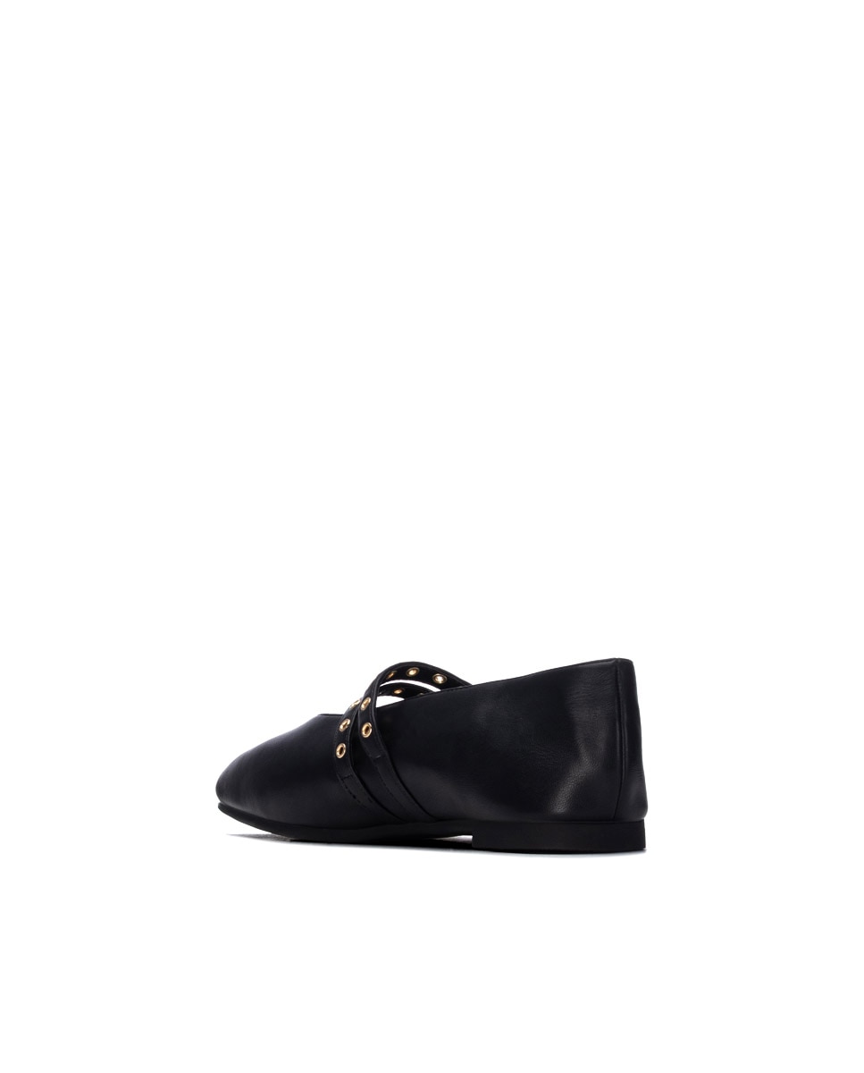 Sabrinas com Fivela Preto-3