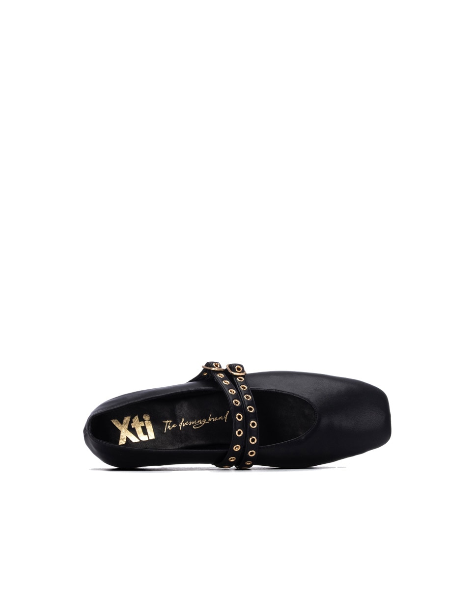 Sabrinas com Fivela Preto-5