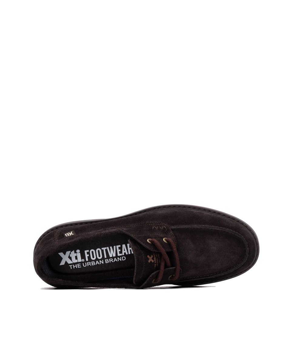 Mocassins de Pele Castanho-5