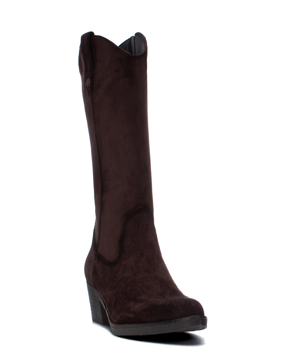 Botas Cowboy Castanho-2