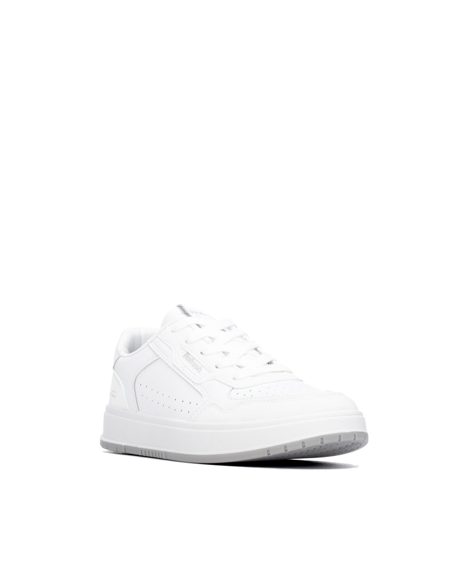Sapatilha com Atacadores Branco-2