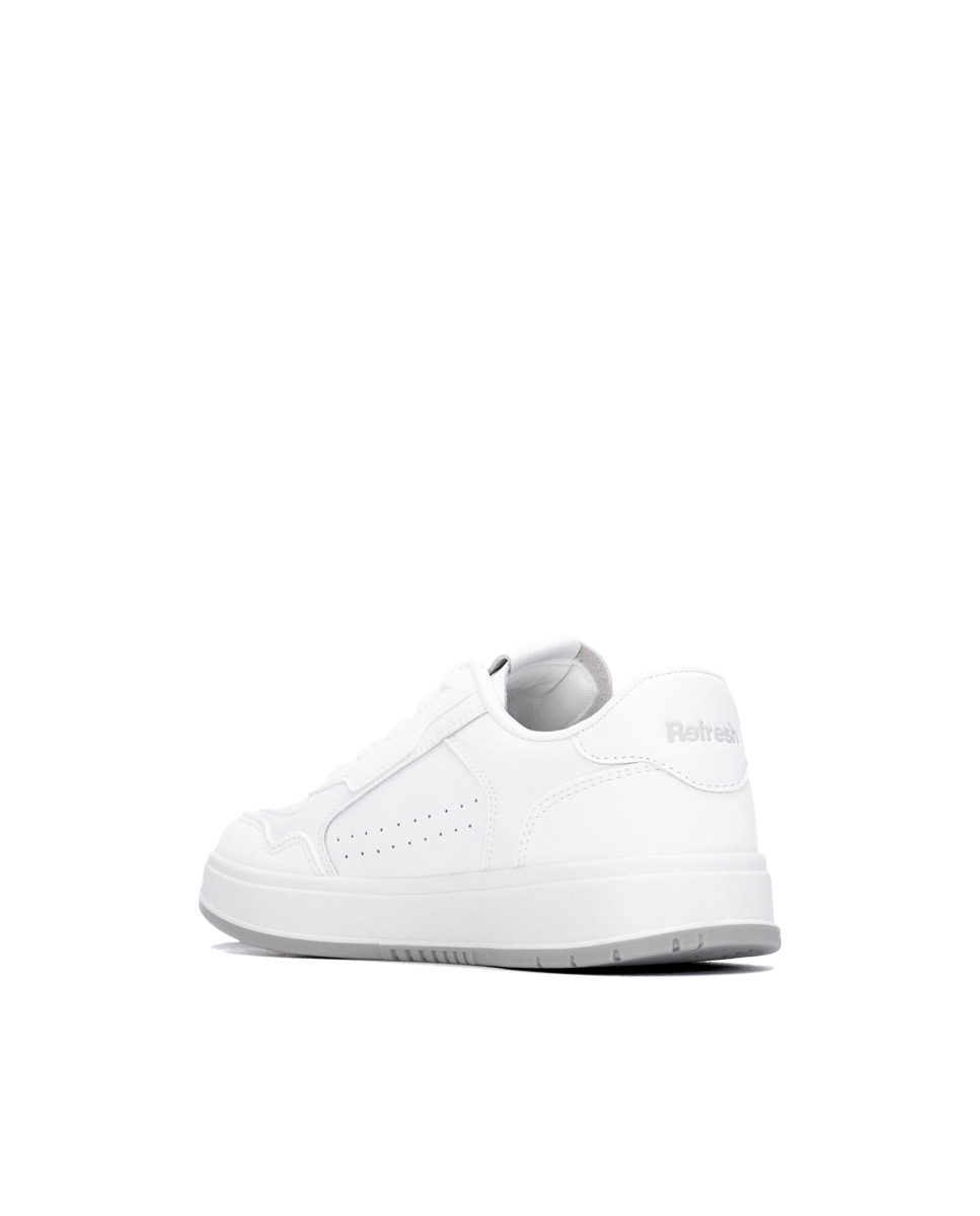Sapatilha com Atacadores Branco-3