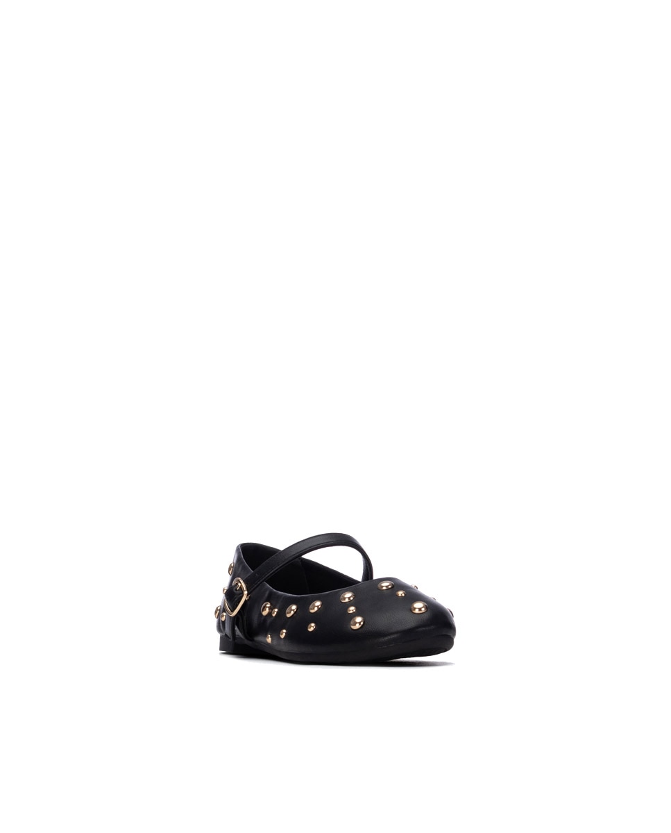Sabrinas Infantil com Tachas Xti Preto-2