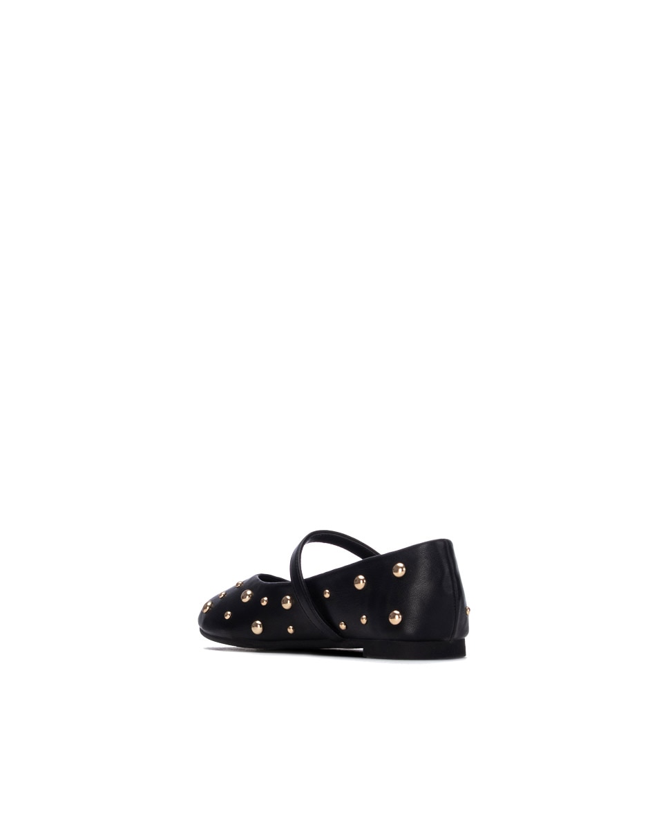 Sabrinas Infantil com Tachas Xti Preto-3