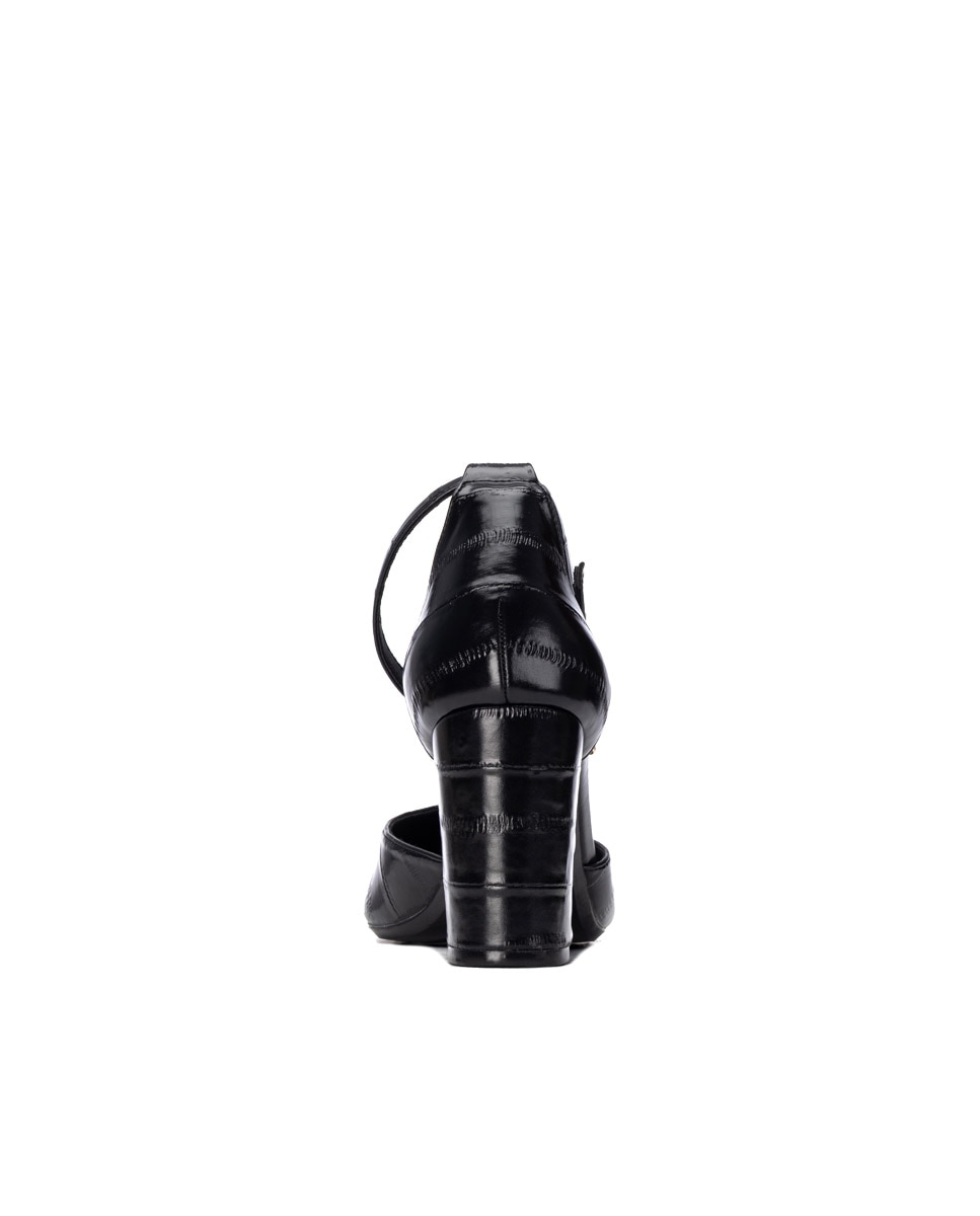 Sapato com Fivela Preto-5