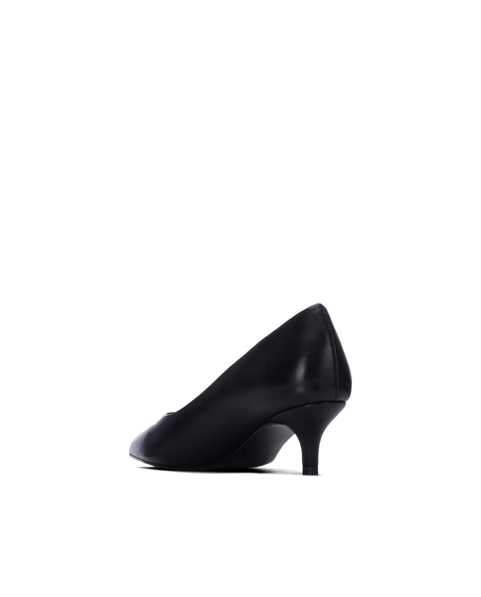 Sapatos de Salto Preto-4