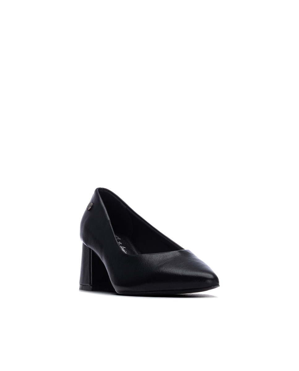 Sapatos de Salto Preto-2