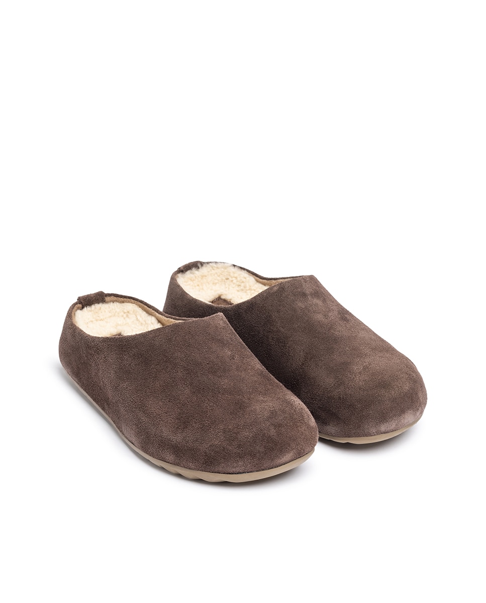 Socas de Pele Castanho-pedra-3