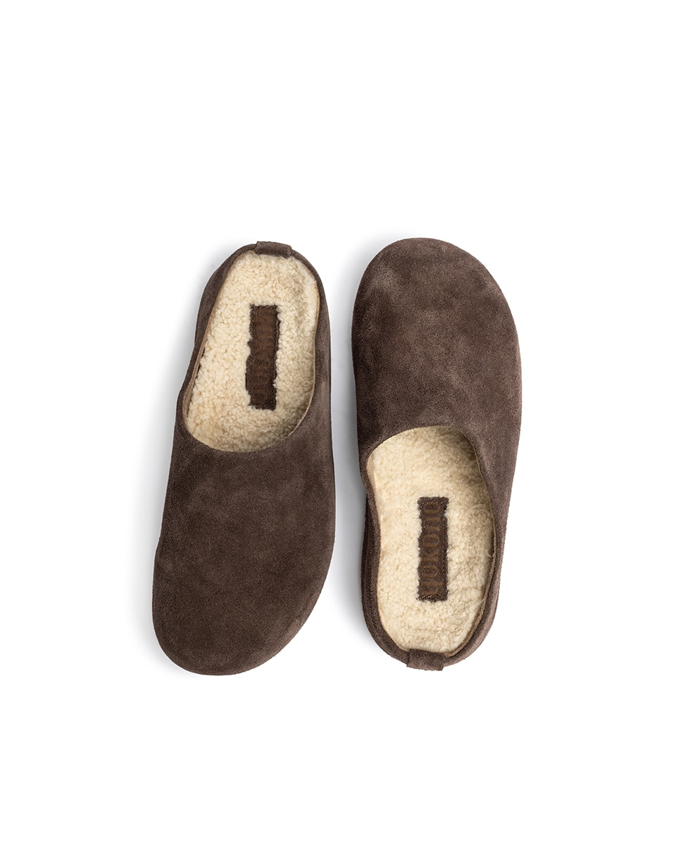 Socas de Pele Castanho-pedra-5